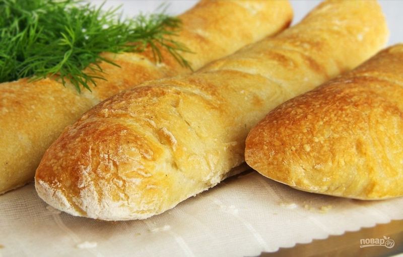 Батоны из пшеничной муки
